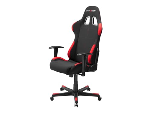 Chaise de Gaming DXRacer Formula Series F01 Noir/Rouge pour Confort Optimal