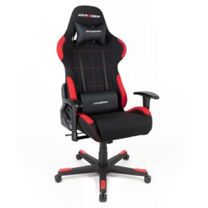 Chaise de Gaming DXRacer Formula Series F01 Noir/Rouge pour Confort Optimal