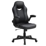 SONGMICS OBG064B01 : Chaise de Bureau Ergonomique Gamer Noir 150 kg