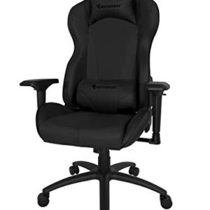 Siège Gamer AZGENON Z300 – Mousse Haute Densité, Noir, Réglable 120 kg