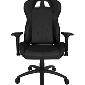 Siège Gamer AZGENON Z300 – Mousse Haute Densité, Noir, Réglable 120 kg