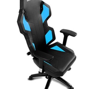 Siège Gamer Quersus Evos 302 Simili Cuir Noir Bleu S-L