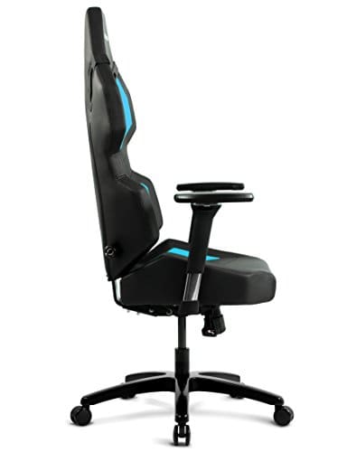 Siège Gamer Quersus Evos 302 Simili Cuir Noir Bleu S-L