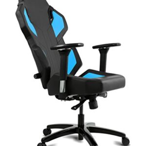Siège Gamer Quersus Evos 302 Simili Cuir Noir Bleu S-L