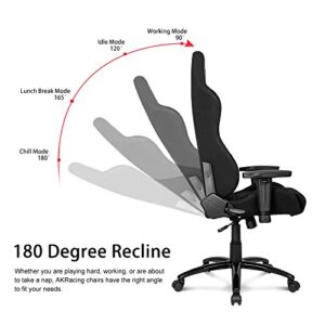 Siège Gaming AKRACING Core Série EX en Tissu Noir