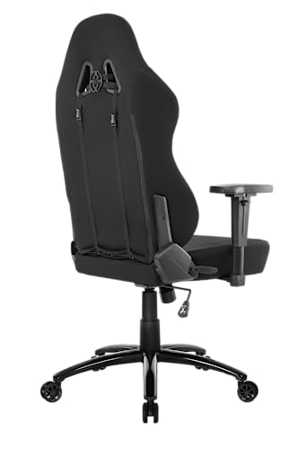 Siège Gaming AKRacing Opal – Tissu Noir pour Bureau