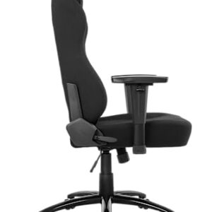 Siège Gaming AKRacing Opal – Tissu Noir pour Bureau