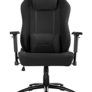 Siège Gaming AKRacing Opal – Tissu Noir pour Bureau