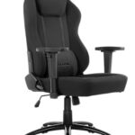 Siège Gaming AKRacing Opal - Tissu Noir pour Bureau