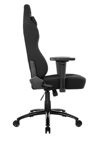 Siège Gaming AKRacing Opal – Tissu Noir pour Bureau