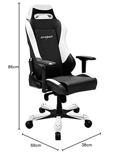 Siège Gaming DX Racer Iron IS11 Blanc – Confort et Performance
