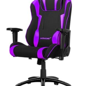 Siège de Jeu AKRacing EX-Wide Special Edition Noir Violet pour PC