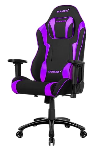 Siège de Jeu AKRacing EX-Wide Special Edition Noir Violet pour PC