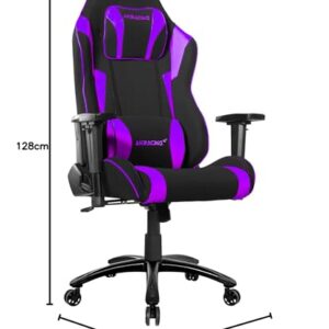 Siège de Jeu AKRacing EX-Wide Special Edition Noir Violet pour PC