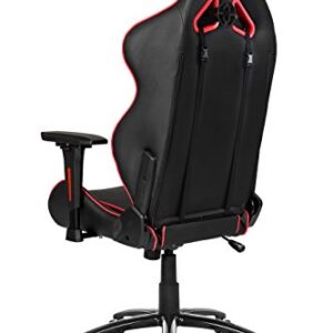 Siège de Jeu AKRacing LX Plus Noir et Rouge pour PC