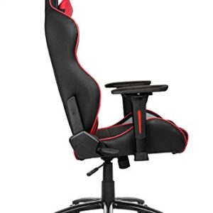 Siège de Jeu AKRacing LX Plus Noir et Rouge pour PC