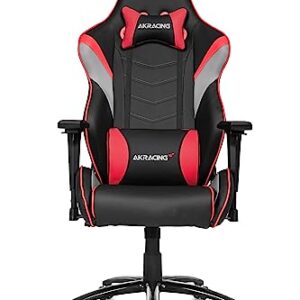 Siège de Jeu AKRacing LX Plus Noir et Rouge pour PC