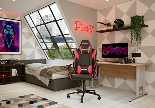 Siège de Jeu AKRacing LX Plus Noir et Rouge pour PC