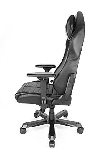 Silla Gaming DXRACER Master Racer en Cuir Synthétique Noir – Taille Unique