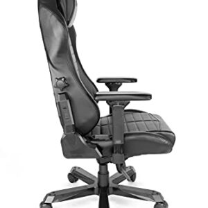 Silla Gaming DXRACER Master Racer en Cuir Synthétique Noir – Taille Unique