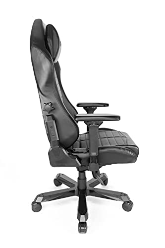 Silla Gaming DXRACER Master Racer en Cuir Synthétique Noir – Taille Unique