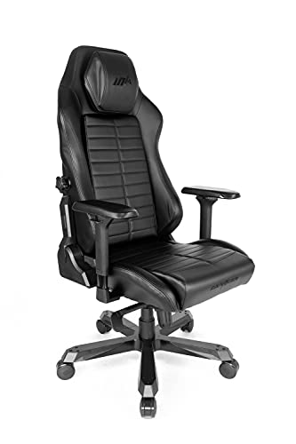 Silla Gaming DXRACER Master Racer en Cuir Synthétique Noir – Taille Unique