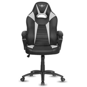 Spirit Of Gamer Fighter Series – Fauteuil Gaming Ergonomique Similicuir Blanc