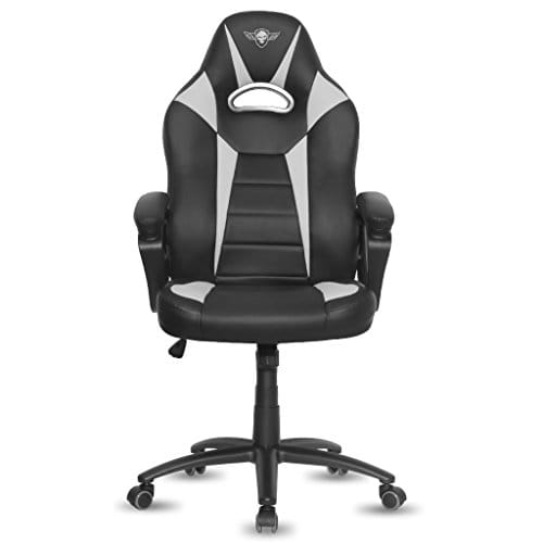 Spirit Of Gamer Fighter Series – Fauteuil Gaming Ergonomique Similicuir Blanc