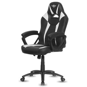Spirit Of Gamer Fighter Series – Fauteuil Gaming Ergonomique Similicuir Blanc