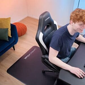 Tapis de Chaise Trust Gaming GXT 715 – 99×120 cm, Noir, Résistant