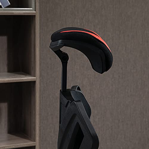 Vinsetto Fauteuil de Bureau Ergonomique avec Repose-Pieds et Support Lombaire