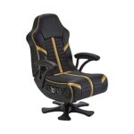 X-Rocker Olympus 4.1 : Chaise Gaming avec Enceintes Bluetooth Noir et Or