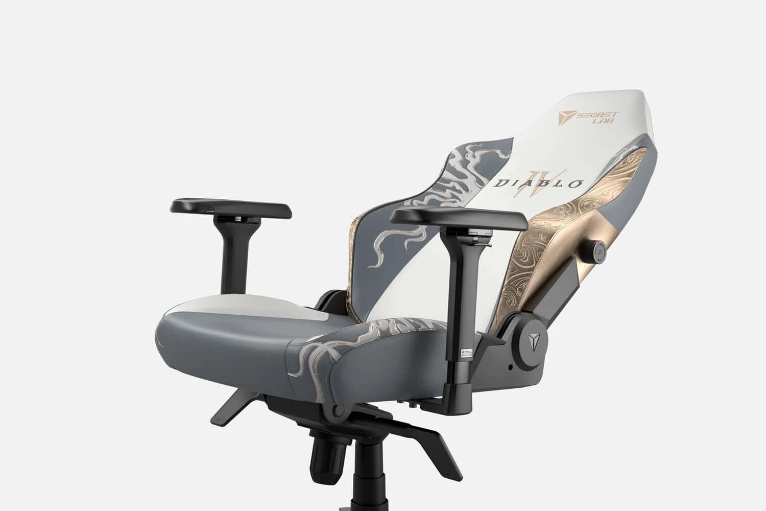 Chaise gaming Secret Lab Diablo IV avec design exclusif et coussin ergonomique.