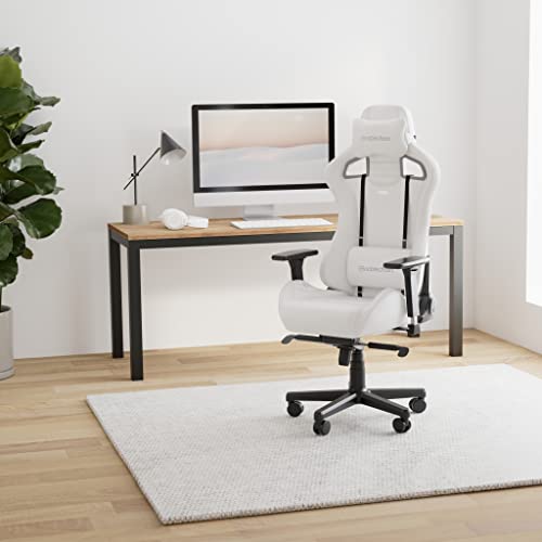 noblechairs Epic Blanc : Chaise Gaming Ergonomique pour Bureau et Loisirs