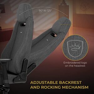 noblechairs Legend – Chaise de gaming Anthracite SIF TX haut de gamme
