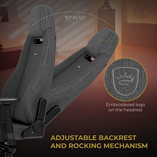 noblechairs Legend – Chaise de gaming Anthracite SIF TX haut de gamme