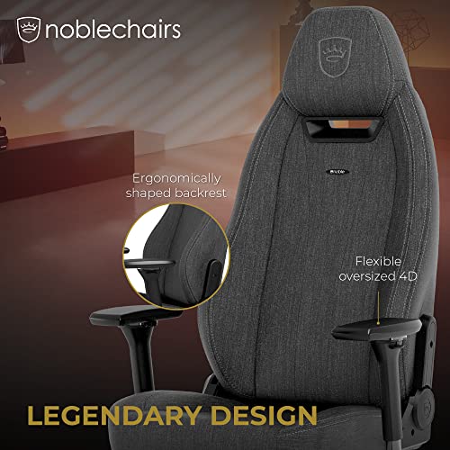 noblechairs Legend – Chaise de gaming Anthracite SIF TX haut de gamme