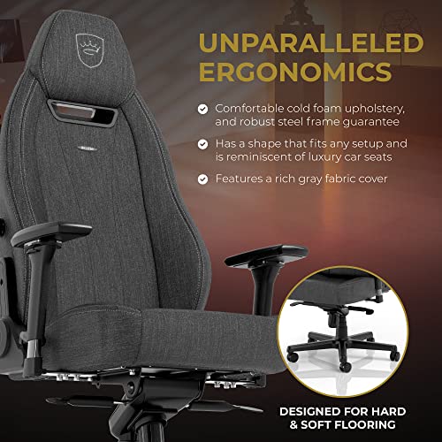 noblechairs Legend – Chaise de gaming Anthracite SIF TX haut de gamme