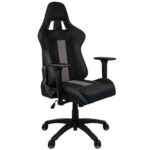 Chaise de jeu Corsair TC100 Relaxed en tissu gris/noir